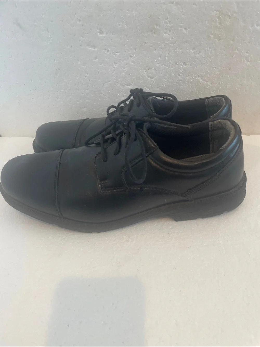 George Classic oxford’s Lace-Up Black formal Dress Shoes men’s size 10 1/2